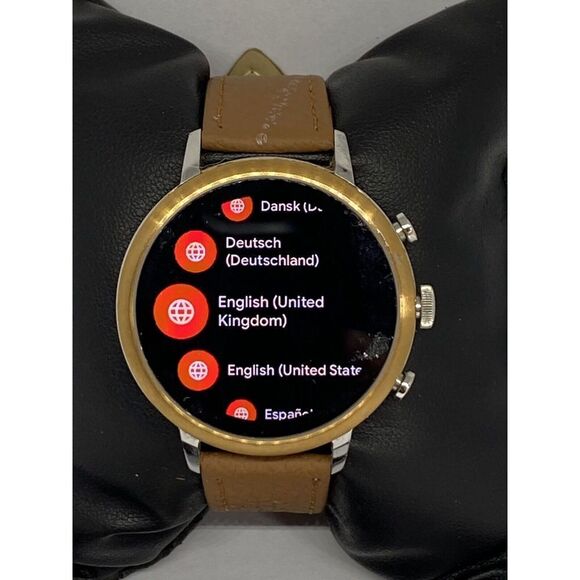 Fossil Gen 4 Authentic Digital Dial Smart Watch Custom Band FTW6016 CO45 - Picture 3 of 12